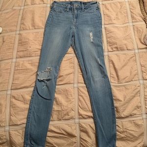 high rise jegging pants